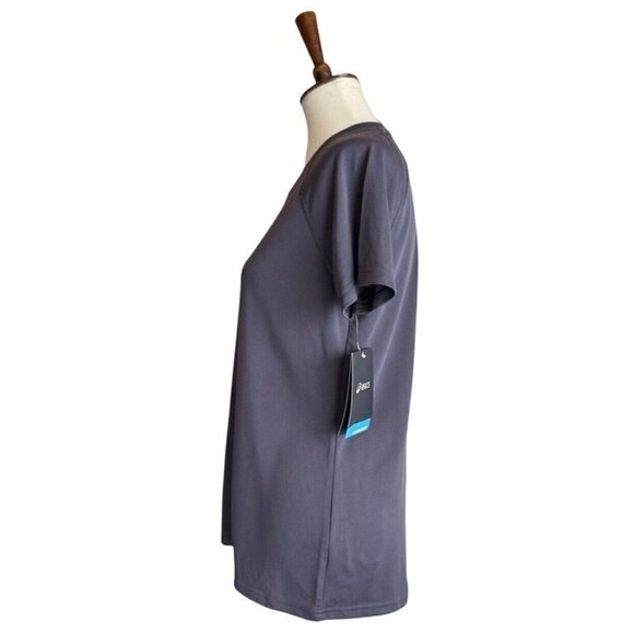 Asics Womens Circuit 8 Short Sleeve Athletic Jersey Shirt Top - Picture 9 of 15